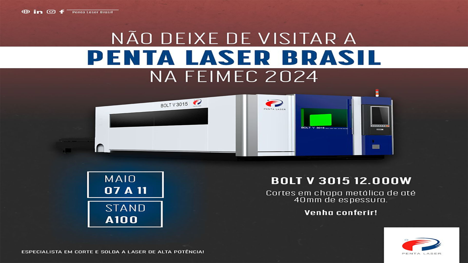 Penta Laser는 Feimec 2024 전시회에서 빛을 발하며 Bolt Laser Cutting Machine이 업계의 새로운 트렌드를 이끌고 있습니다.